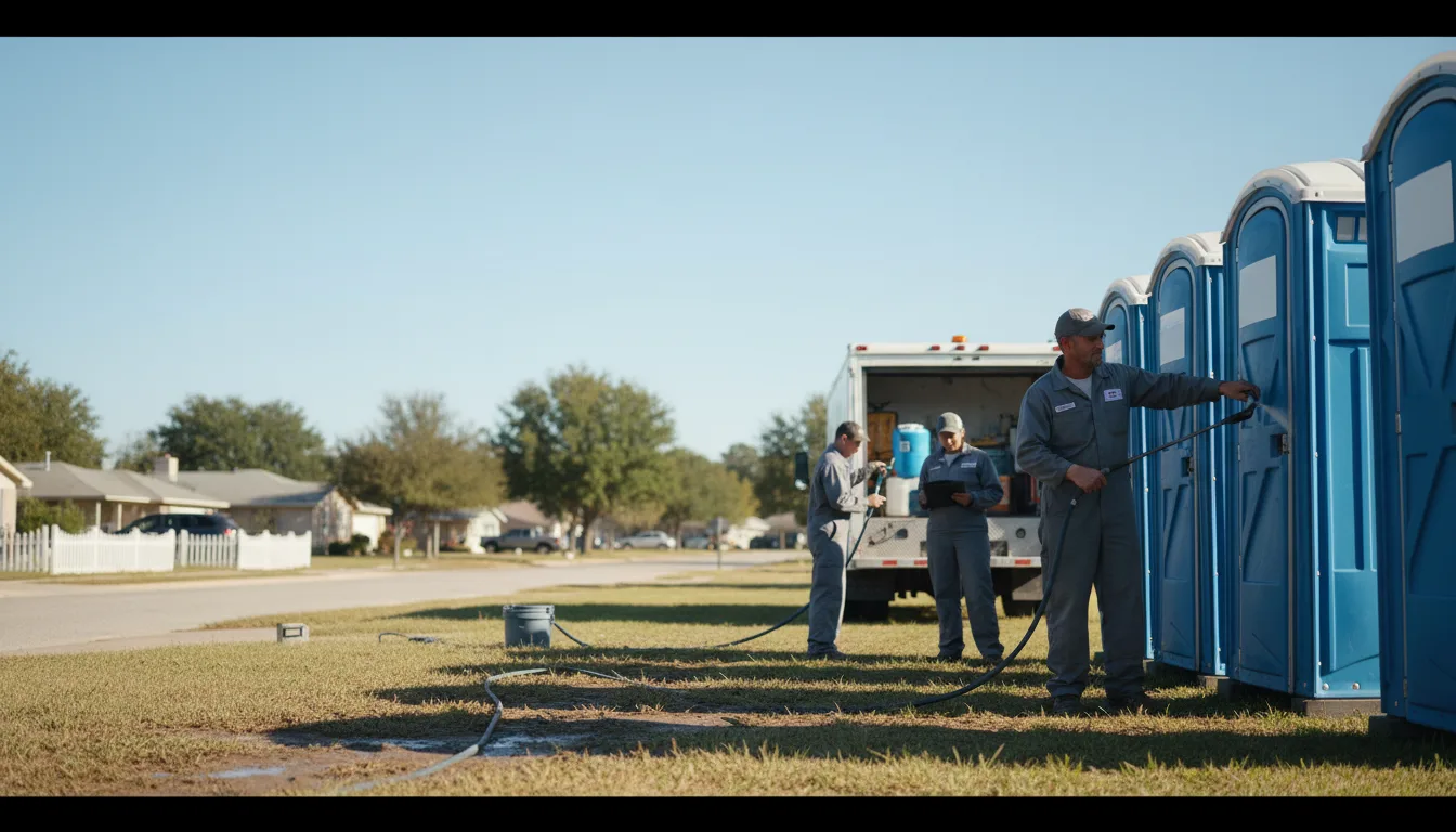 Long-Term Portable Toilet Rental in Salem, IL near me